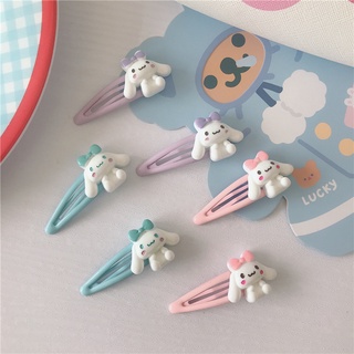 Kẹp tóc TENDER AFTERNOONS kiểu thỏ Cinnamoroll hoạt hình phong cách Nhật Bản dễ thương
