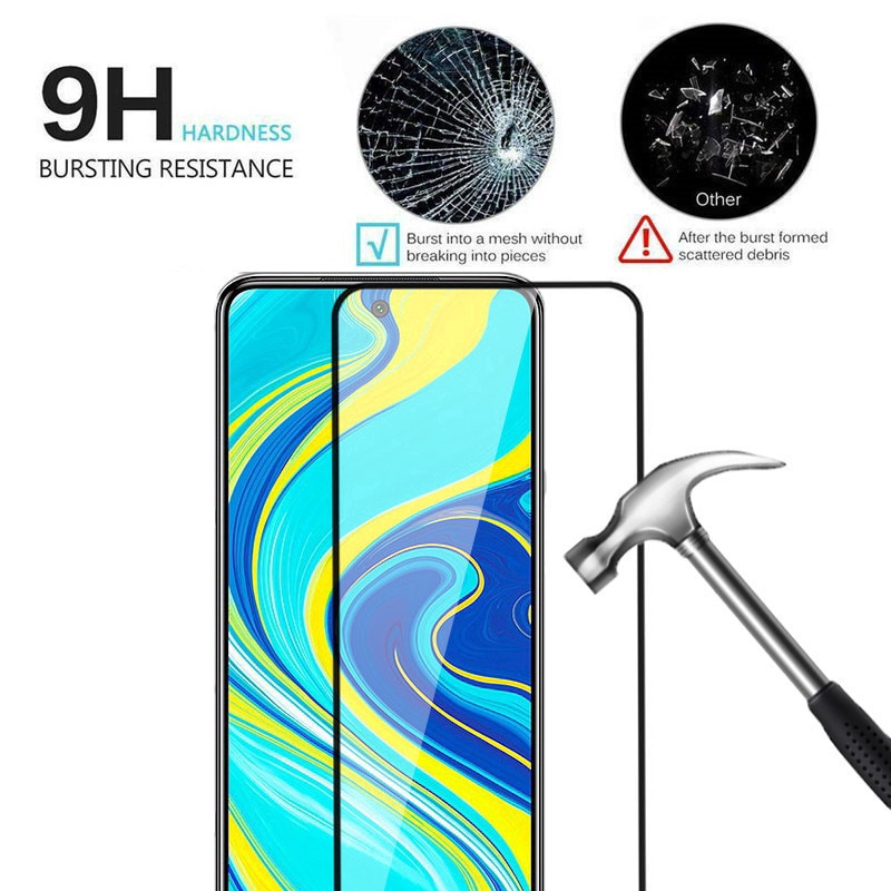 Màng dán cường lực bảo vệ camera sau 3 trong 1 cho Xiaomi Redmi Note 9s 9 pro