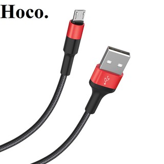 Cáp sạc nhanh Hoco X26 Micro Usb dây dù chống đứt cho Android