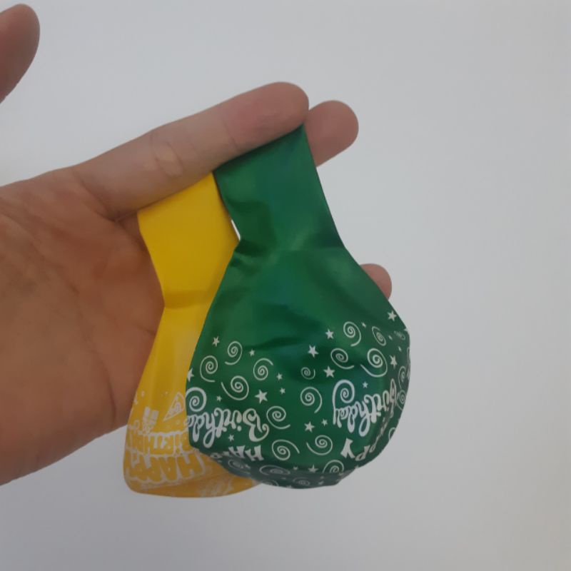 1 Bịch 50 Cái Bong Bóng Balloon Đủ Màu Dùng Trong Trang Trí Sinh Nhật
