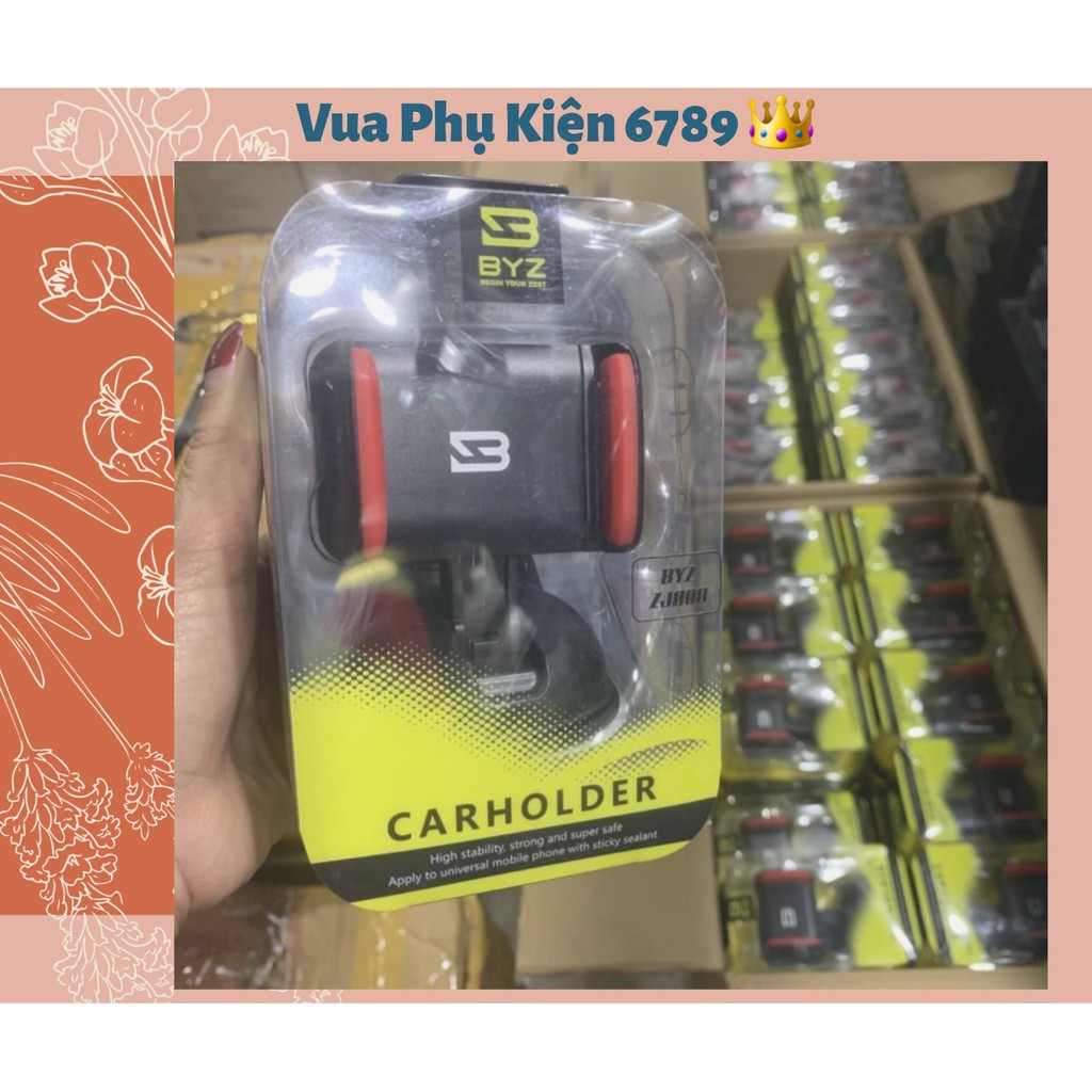 Giá Đỡ Điện Thoại dùng trên ô tô, Giá đỡ BYZ ZJ008 -  Đế Hít Xe Hơi, Mặt Bàn, nhỏ gọn, tiện lợi, bền đẹp, chắc chắn. | BigBuy360 - bigbuy360.vn