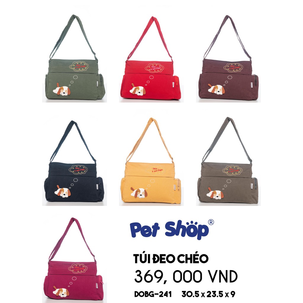 Túi đeo chéo PET SHOP DOBG-241