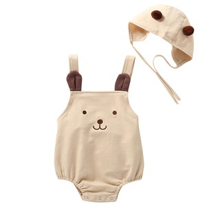 Bộ Bodysuit Một Mảnh Bông Cotton Cho Bé Sơ Sinh, Bé Gái