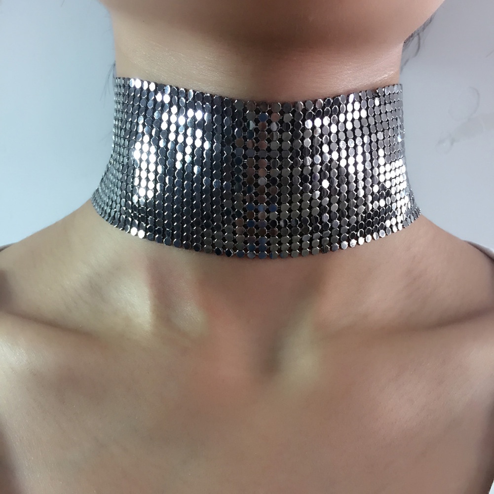 Vòng Cổ Choker Kim Sa Thời Trang Cá Tính Cho Nữ