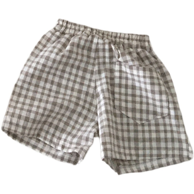 Quần đùi cho bé trai bé gái, Quần short đùi cho bé từ 7kg đến 15kg chất liệu thô đũi mát phong cách Hàn Quốc hàng QCCC