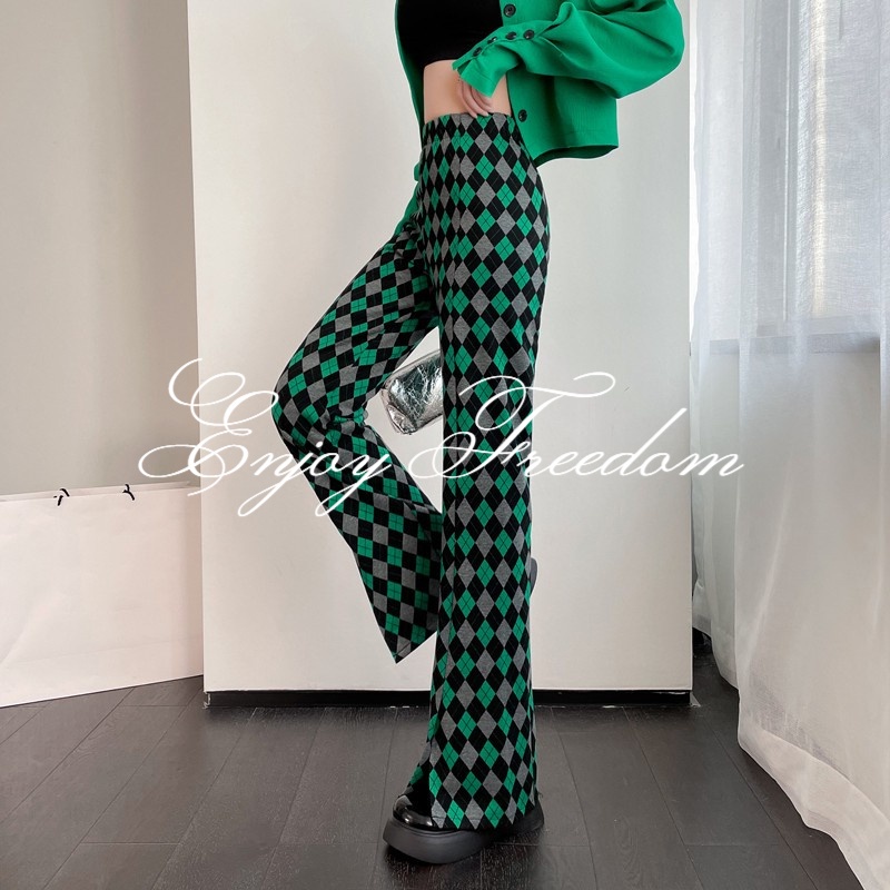 Enjoy Freedom Quần Ống Loe Lưng Cao Tôn Dáng Cho Nữ