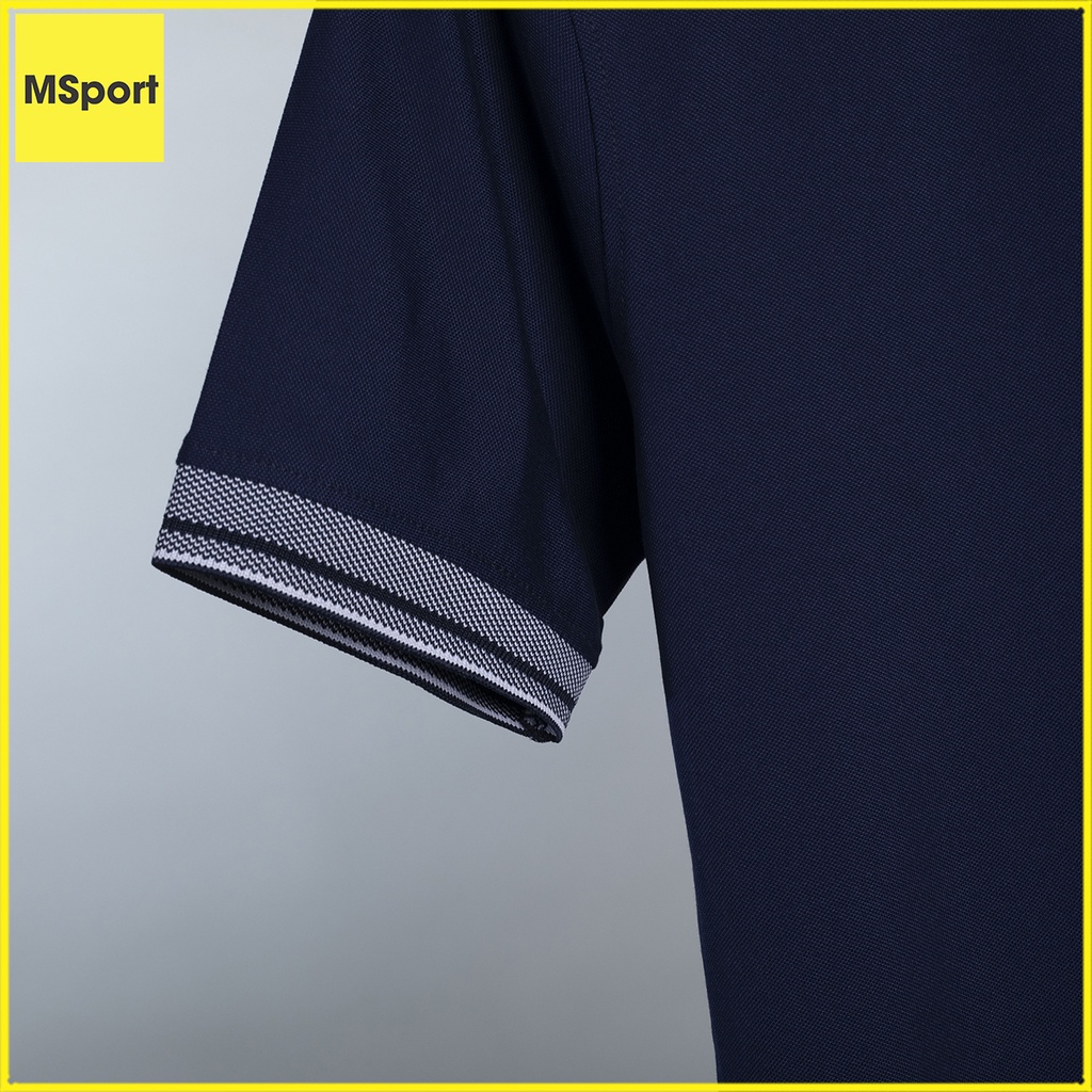 Áo Thun Nam Polo Ngắn Tay Cổ Trụ ✅ Chất Vải Cá Sấu Cotton Nhập Màu Xanh Đen ✅ Thấm Hút Mồ Hôi Tốt Không Xù Lông Mặc Mát | BigBuy360 - bigbuy360.vn