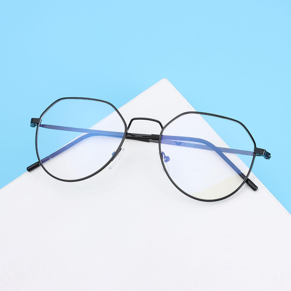 Mắt Kính Gọng Tròn Siêu Nhẹ Chống Ánh Sáng Xanh Thời Trang Cho Nam Và Nữ