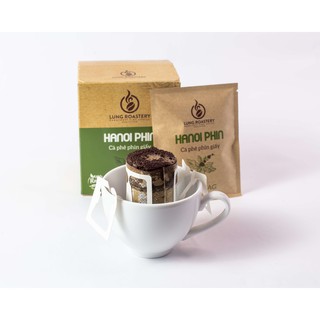 Cà Phê Phin Giấy (Hanoi Phin) Lung Roastery, Hộp 10 gói