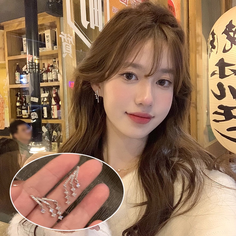 Khuyên Tai Hình Vòi Sen Sao Băng Thiết Kế Đơn Giản Ngọt Ngào Phiên Bản Hàn Quốc Thiết Kế Mới Cho Nữ