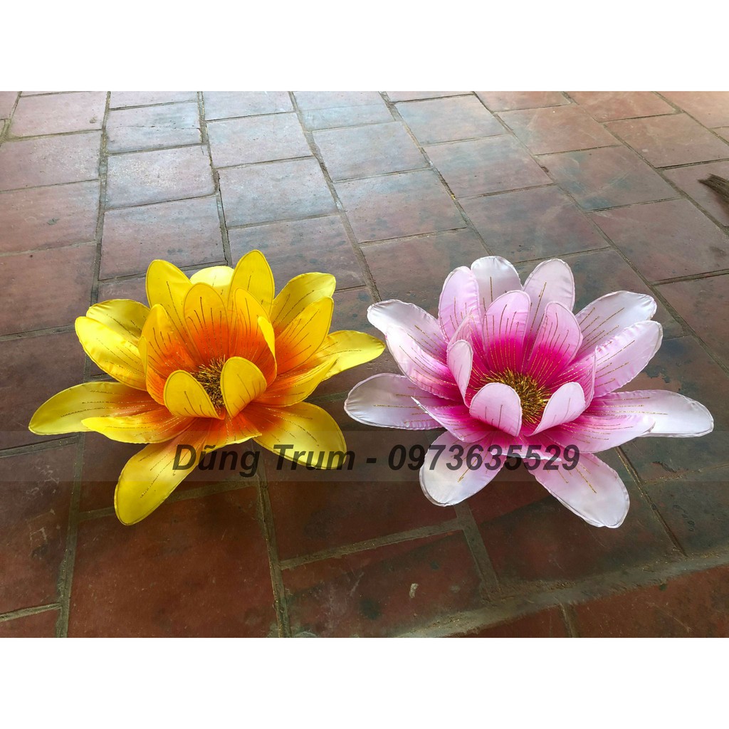 Hoa múa văn nghệ 21 cánh phối màu siêu đẹp, nan sắt đàn hồi cực bền