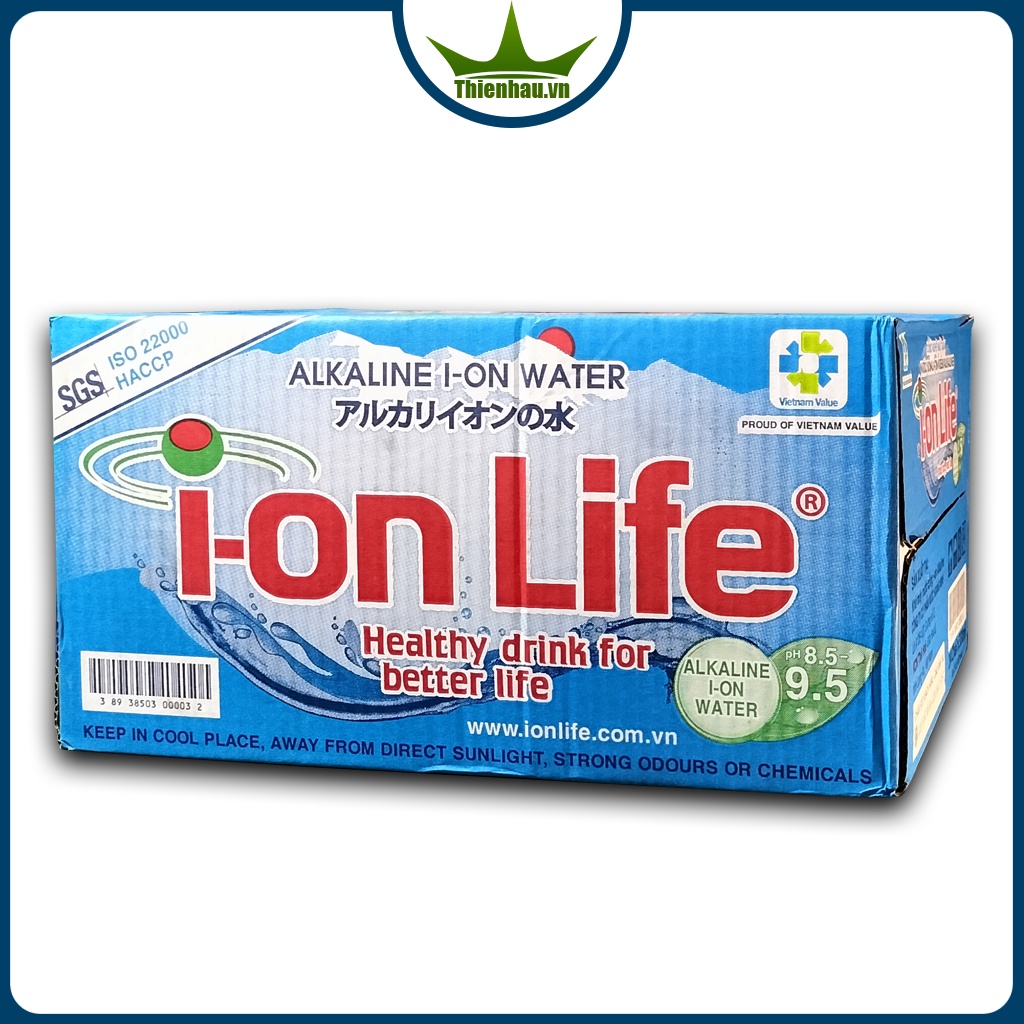Thùng nước Ion Life 330ml (24 chai)