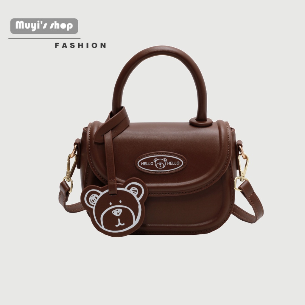 Túi Xách Đeo Vai Hình Vuông Cỡ Nhỏ Phong Cách retro Thời Trang Cao Cấp