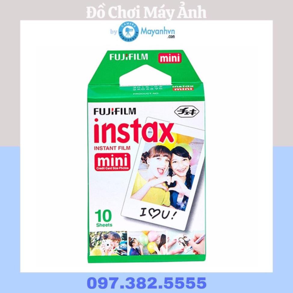 Film Instax Mini (10 tấm) - Giấy in ảnh lấy ngay Fujifilm Instax - Chính hãng