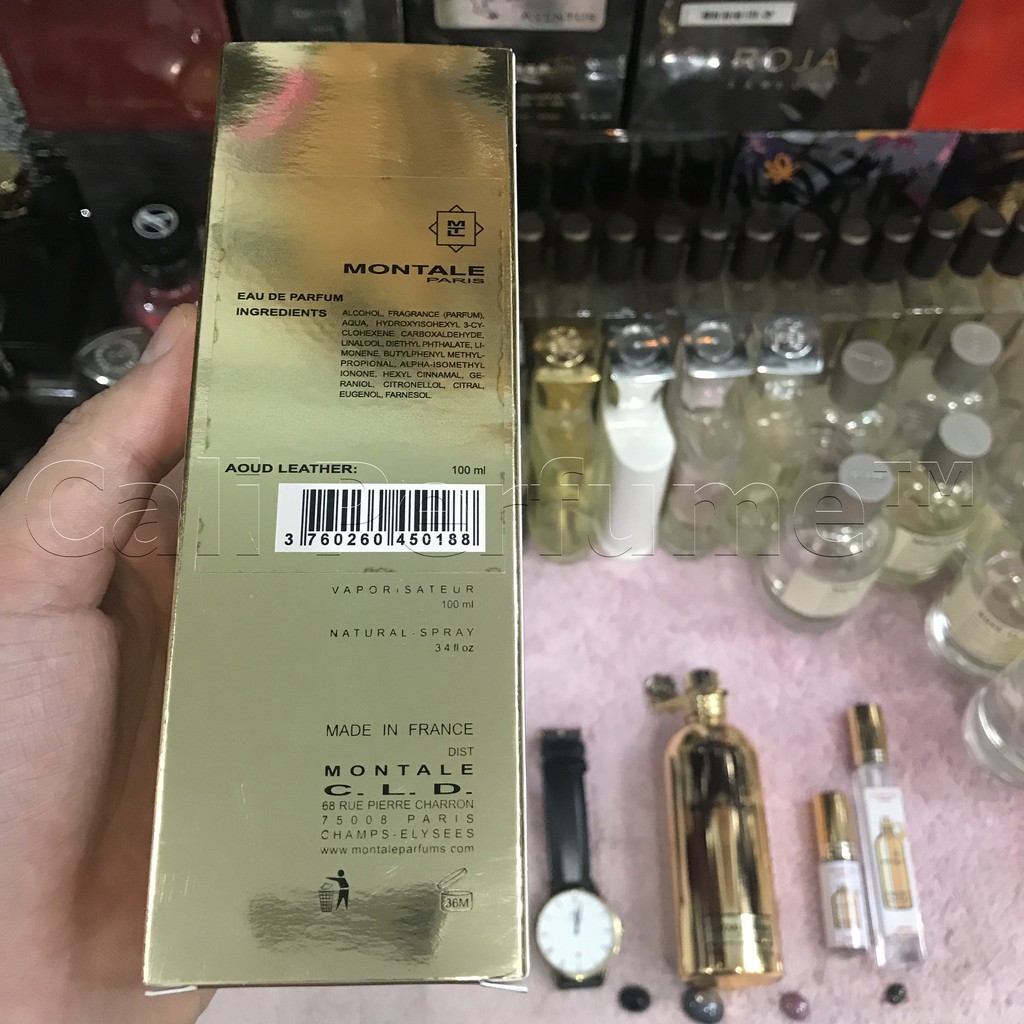 [Cali Perfume][Dùng Là Thơm][Siêu Cuốn Hút] Nước Hoa Hương Da Thuộc Montale Aoud Leather