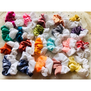 Cột tóc Scrunchies phối màu