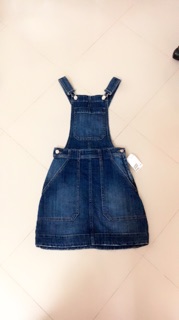 🌸 Đầm yếm jeans H&M auth thanh ly