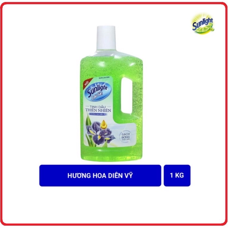 Nước Lau Sàn Sunlight hương hoa hạ bạc hà 1kg