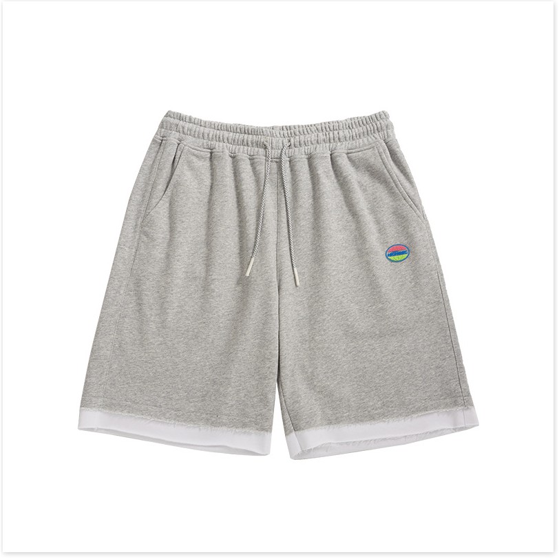 INF Men's Wear | 2021 Spring / Summer New Tide Thương hiệu Đơn giản Các yếu tố nhỏ Tương phản Màu sắc Đường may Lỏng lẻo