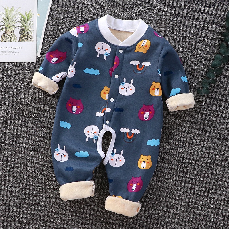 Bodysuit nỉ bông cho bé, hàng quảng châu cao cấp, túi đẹp hình in đẹp, chất liệu cotton tự nhiên Chubby Store