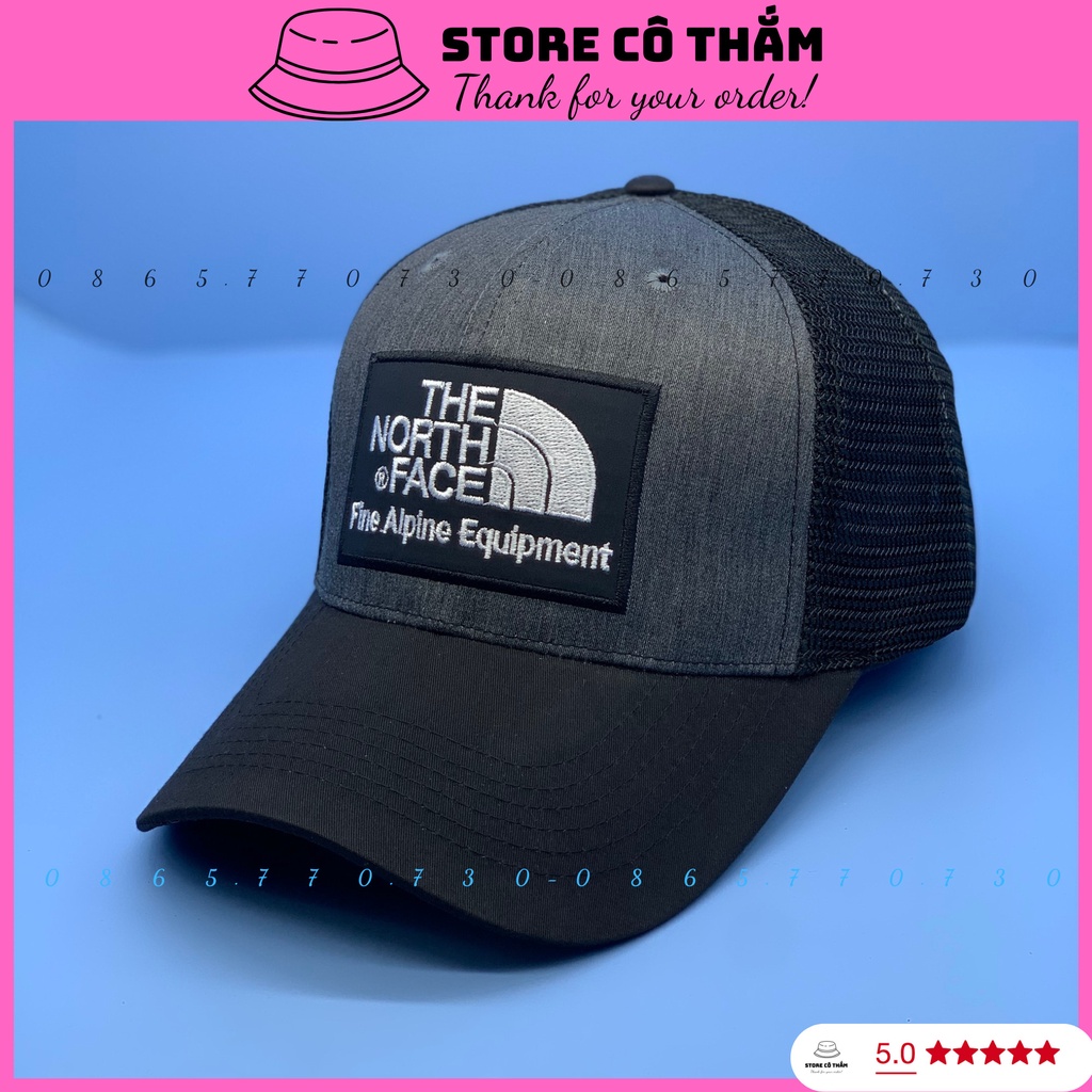 NÓN KẾT THÊU CHỮ THE NORTH FACE HOT HIT, MŨ LƯỠI TRAI NAM NỮ THỜI TRANG CAO CẤP