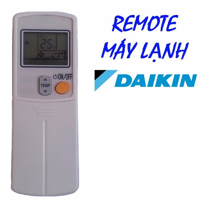 Remote điều khiển máy lạnh DAIKIN thường vào cả máy 1 chiều và 2 chiều -Tặng pin sịn -BH đổi mới