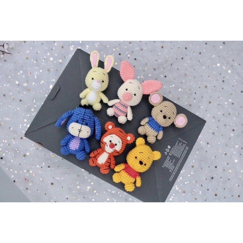 Móc khoá động vật handmade