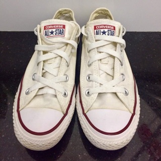 Giày converse trắng 2hand