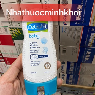 🅰️SỮA TẮM GỘI TOÀN THÂN CETAPHIL WASH SHAMPOO (230ml)
