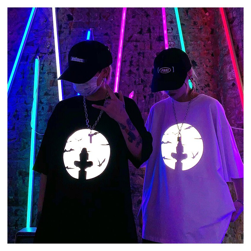 Áo thun Phản Quang Tay Lỡ Nam Nữ Kakashi 1