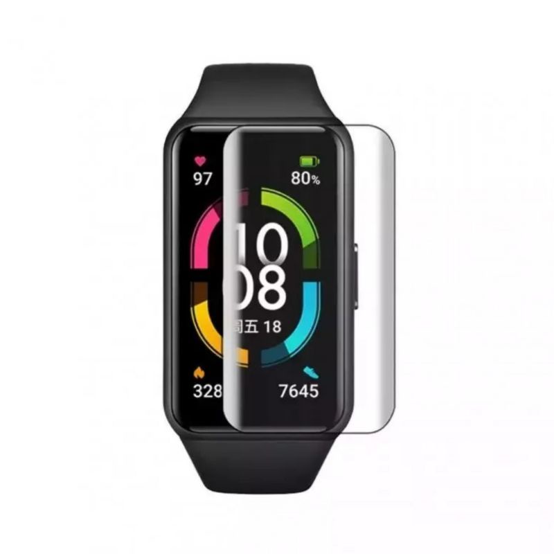 Huawei Band 8 / 7 - Bộ 5 miếng dán màn hình TPU bảo vệ chống trầy dùng cho đồng hồ Huawei Band 8 / 7