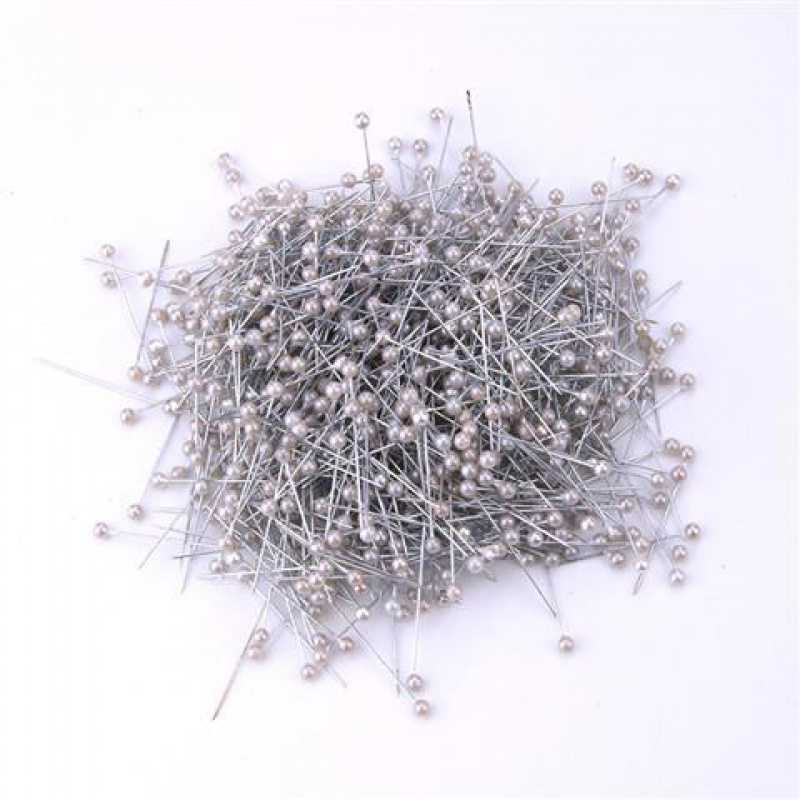 Hộp 100 Ghim Cố Định Vị Trí May Vá Ánh Ngọc Trai