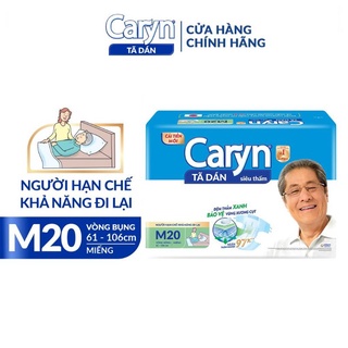 Tã bỉm dán caryn cao cấp m20 l20 xl20 dành cho người già - ảnh sản phẩm 8