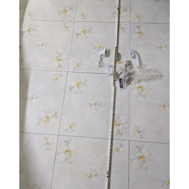Bộ khóa cửa nhựa lõi thép uPVC đa điểm 1600 và 1800 cho cửa đi lùa