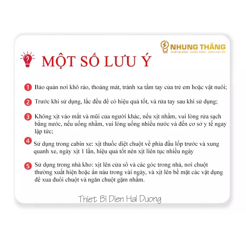 Bình Xịt Đuổi Chuột Thành Phần Tự Nhiên Sử Dụng Công Nghệ Nhật An Toàn Và Hiệu Quả - Dung Tích 500ml