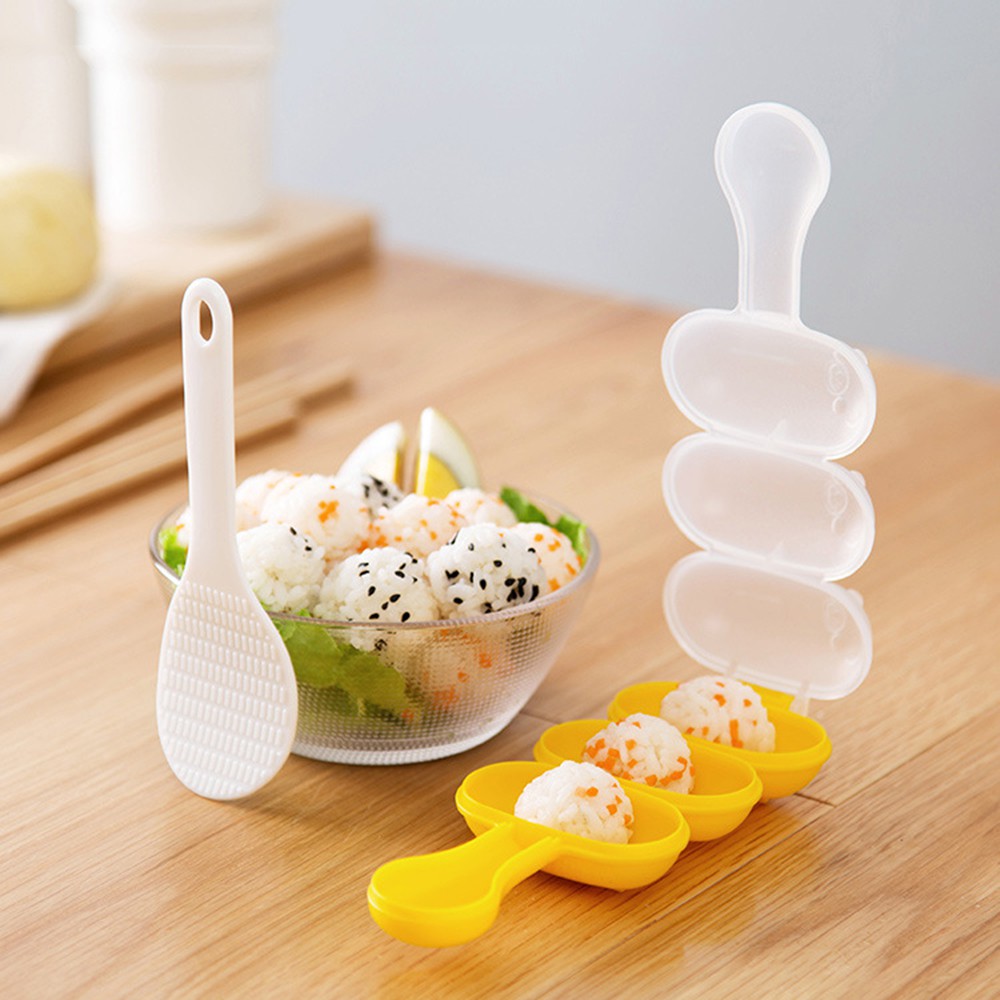 Bộ khuôn làm cơm nắm Sushi tiện lợi