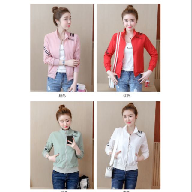 Áo khoác nữ ❤ FREESHIP ❤ Áo khoác gió hàng Quảng Châu loại đẹp khác hình hoàn tiền. | BigBuy360 - bigbuy360.vn