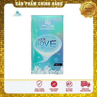 [Che Tên Khi Giao] Bao Cao Su Kéo Dài Thời Gian Siêu Mỏng Tâm Thiện Chí Cool Love Hộp 12 Chiếc