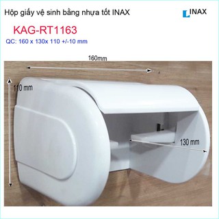 HỘP GIẤY VỆ SINH INAX KAG-RT1163