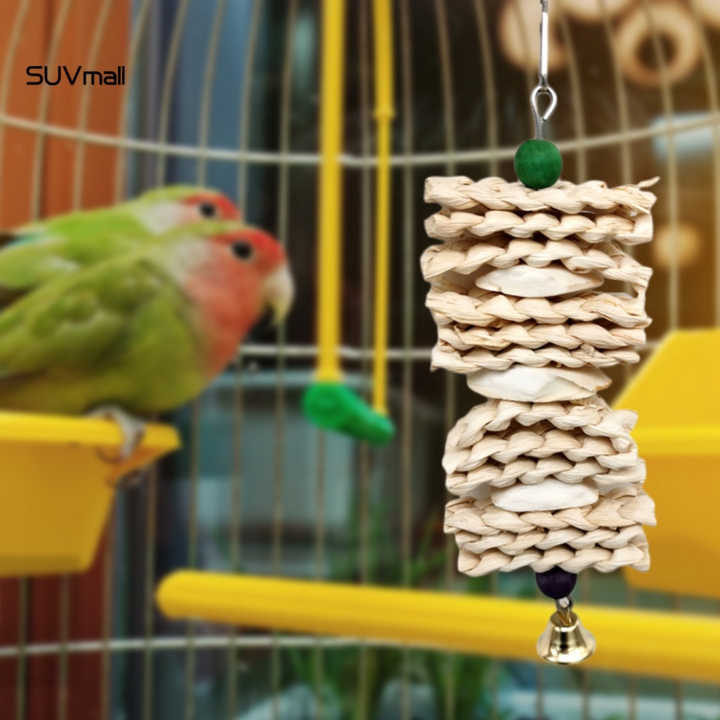 Đồ chơi nhai gặm giảm căng thẳng cho chim vẹt