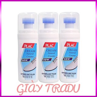 [MÃ GIAYTRADU GIẢM 10K]  Tẩy giày Plac siêu sach, lọ vệ sinh giày, lọ tẩy trắng giày [GIAY TRADU ]
