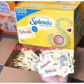 Đường splenda 10 gói đường ăn kiêng dành cho keto das