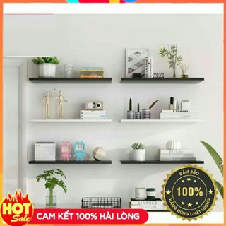 sét 6 thanh kệ gỗ treo tường 60x15