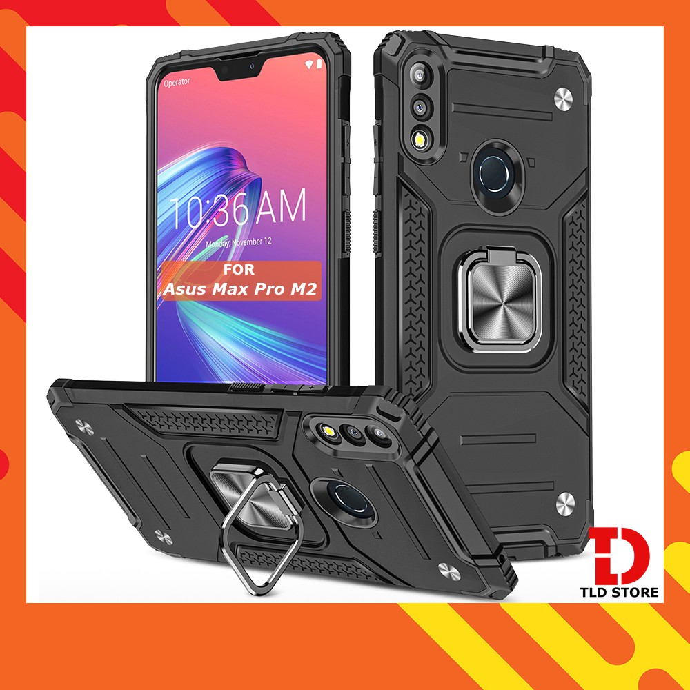 Ốp lưng Asus Zenfone Max Pro M1 M2, Ốp Chống sốc Kemeng kèm nhẫn iring cho Asus Max Pro M1 M2