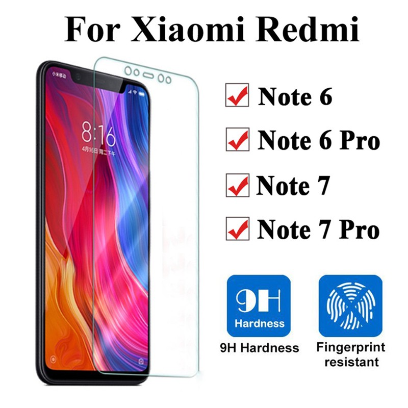 Kính Cường Lực 9H Cho Xiaomi Redmi Note 9s 9 9pro Note8 8pro 7a 7 S2 8 8a K20 / K20Pro K30 Pro Note 3 4 4x 5