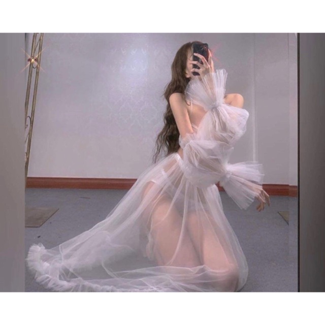 set váy chụp nude indor beauty