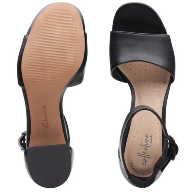 Sandal Clarks màu đen