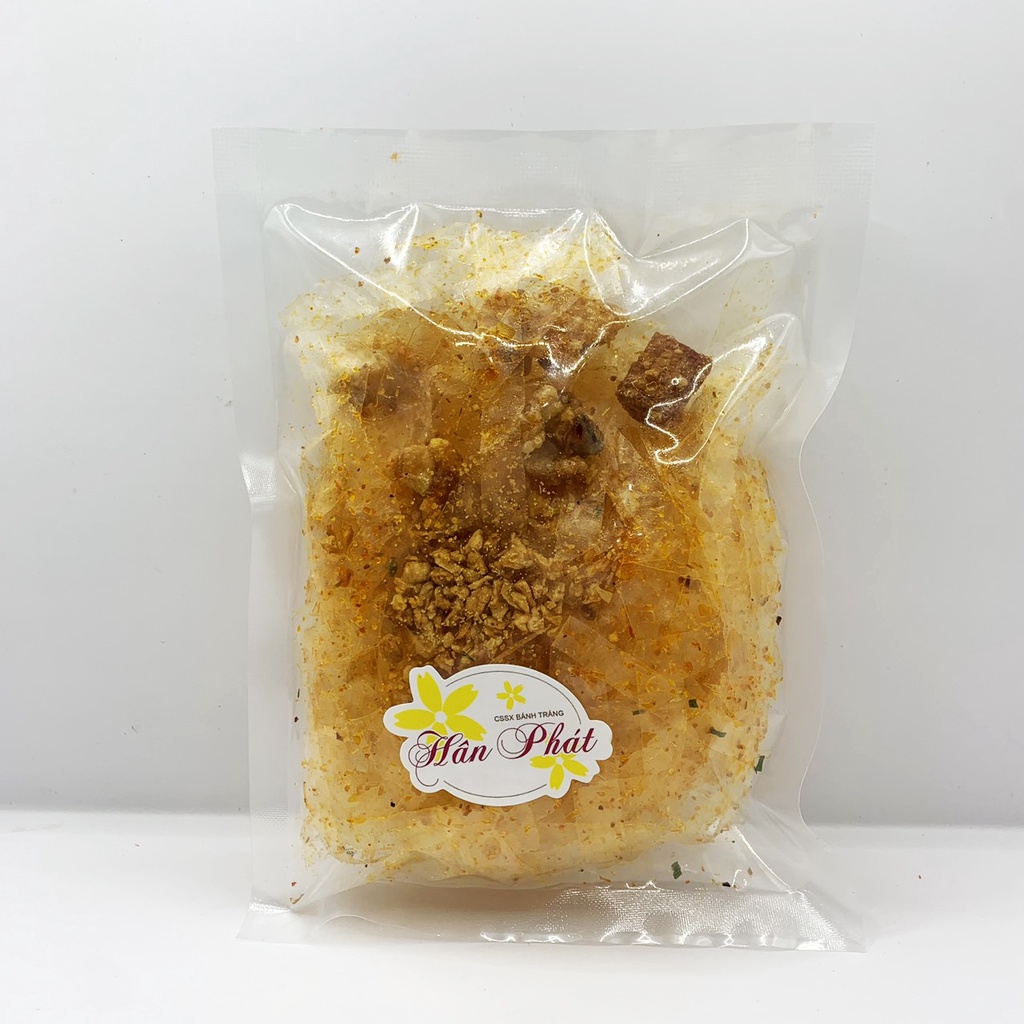 Bánh Sợi cay trộn tóp mỡ mắm tỏi