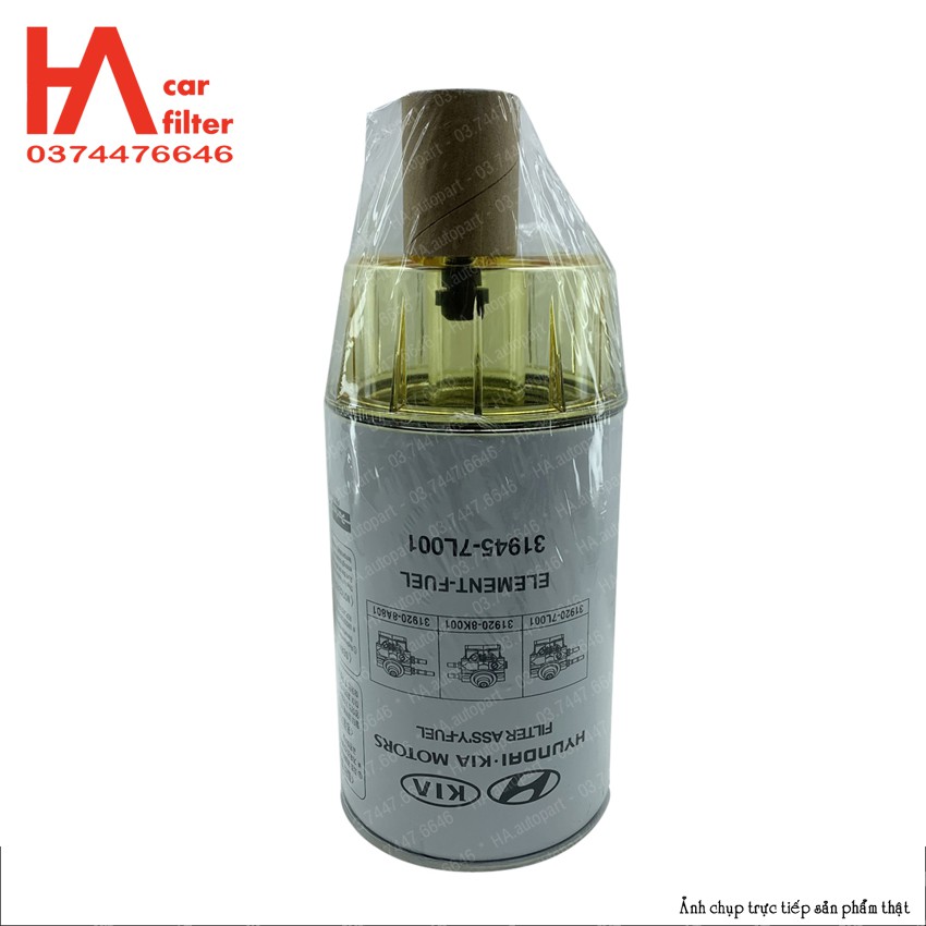 Lọc nhiên liệu County máy điện (xe 29 chỗ máy điện). Mã phụ tùng: 31945-7L001. (HYD)