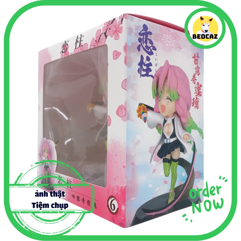 Mô hình Kanroji Mitsuri hàng Loại 1 Thanh Gươm Diệt Quỷ Kimetsu No Yaiba Demon Slayer Đồ chơi Beocaz dễ thương Luyến Trụ